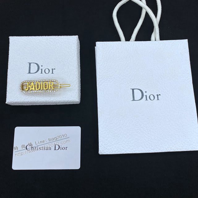 Dior飾品 經典熱銷款字母DIOR髮夾  zgd1200